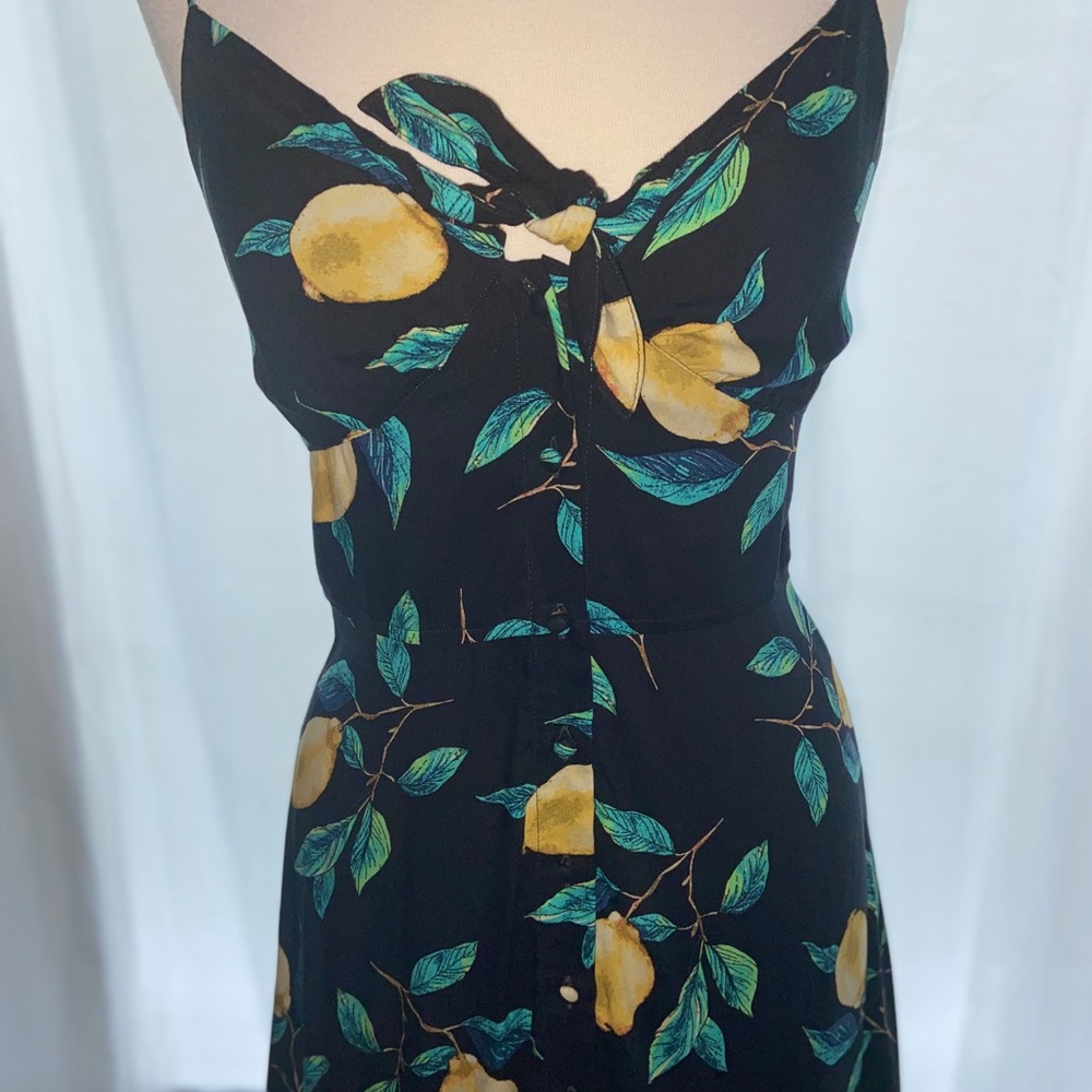 Lemon summer dress